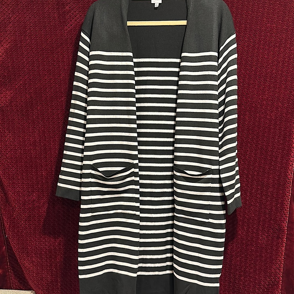 Black and White Cardigan